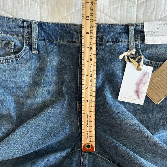 Jessica Simpson Women’s Harvest Moon Flare Bell Jeans Sculpt Stretch Size 32 New - Picture 14 of 15